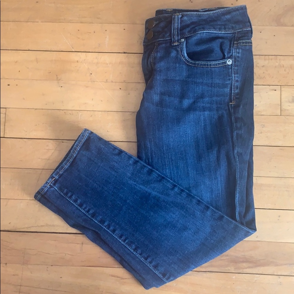 Blue Jean Capris